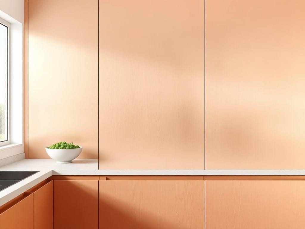 MDF لاكيه روز ذهبي